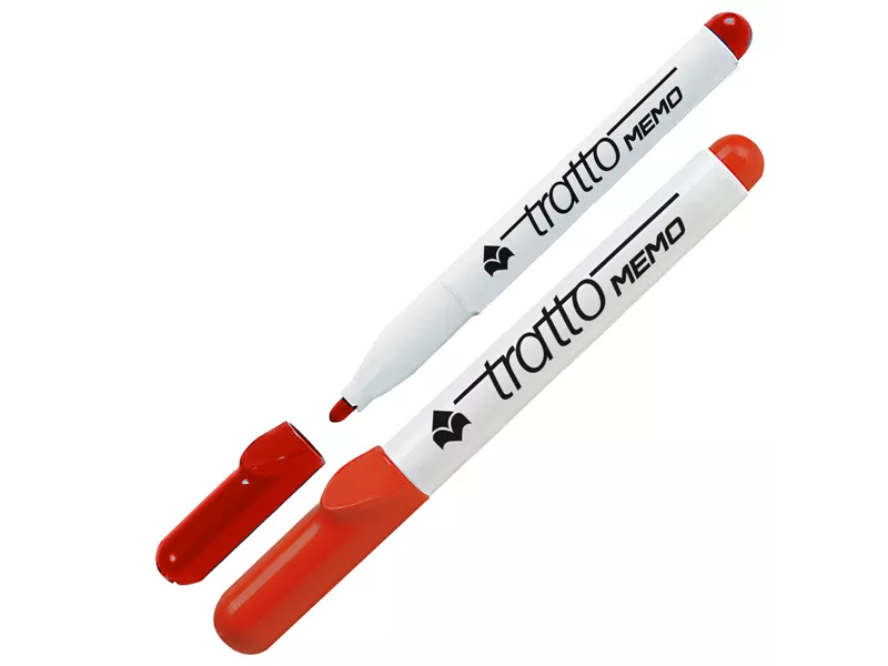Marcatore a Secco per Lavagne Tratto Memo Fila - Punta Conica - 2,5 mm - 854002 (Rosso Conf. 12) Marcatore a Secco per Lavagne Tratto Memo Fila - Punta Conica - 2,5 mm - 854002 (Rosso Conf. 12)