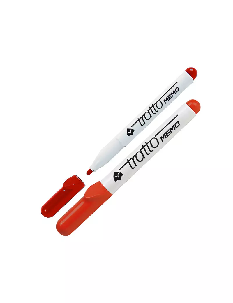 Marcatore a Secco per Lavagne Tratto Memo Fila - Punta Conica - 2,5 mm - 854002 (Rosso Conf. 12) Marcatore a Secco per Lavagne Tratto Memo Fila - Punta Conica - 2,5 mm - 854002 (Rosso Conf. 12)