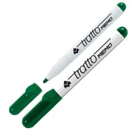 Marcatore a Secco per Lavagne Tratto Memo Fila - Punta Conica - 2,5 mm - 854004 (Verde Conf. 12)