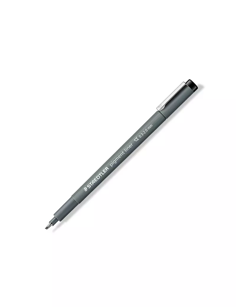 Fineliner Pigment Liner 308 Staedtler - 2 mm - 308 C2-9 (Nero Conf. 10) Fineliner Pigment Liner 308 Staedtler - 2 mm - 308 C2-9 (Nero Conf. 10)