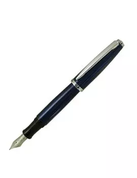 Penna Stilografica Aldo Domani Monteverde - Punta Media - J059623 (Blu)