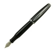 Penna Stilografica Aldo Domani Monteverde - Punta Media - Fusto Nero - J059613 (Nero)