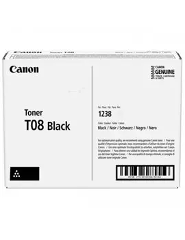 Toner Originale Canon T08 3010C006 (Nero 11000 pagine)