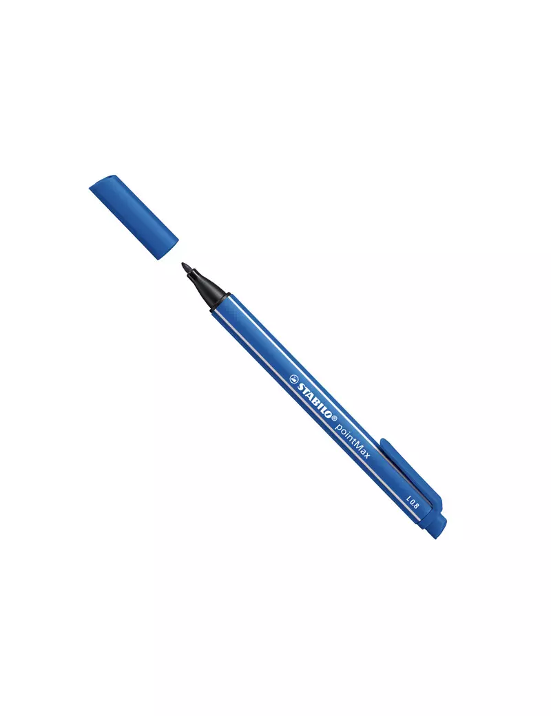 Fineliner PointMax Stabilo - 0,8 mm - 488/32 (Blu Conf. 10)