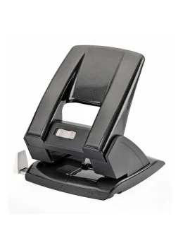 Perforatore a 2 Fori Kangaro Iternet - 40 Fogli - 2047 (Nero)