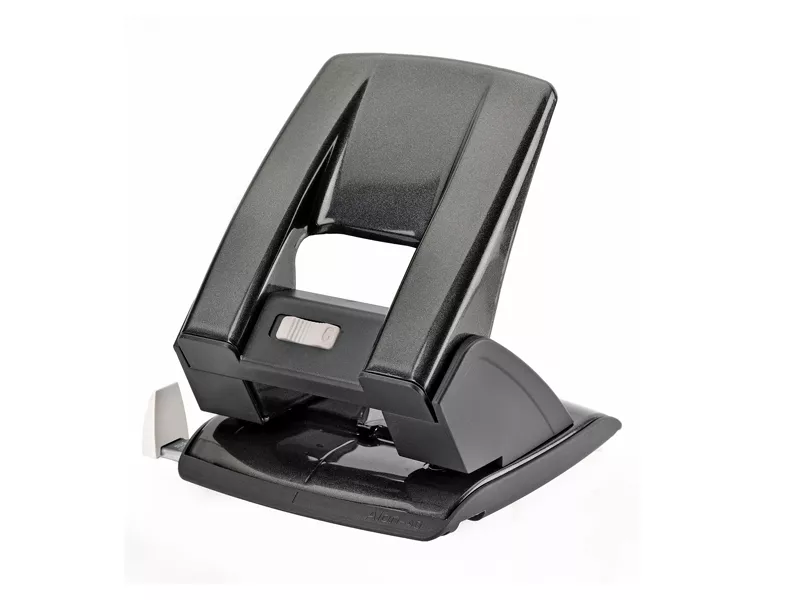Perforatore a 2 Fori Kangaro Iternet - 40 Fogli - 2047 (Nero)