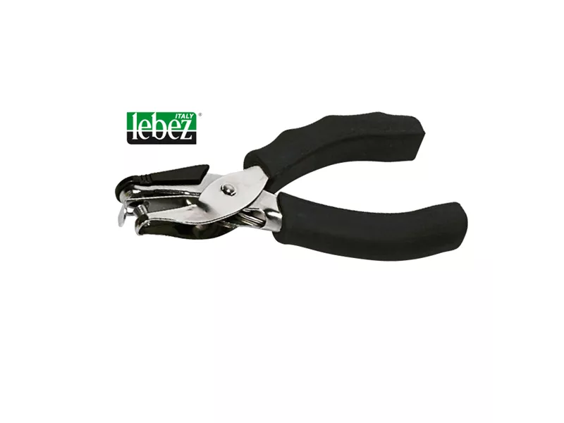 Perforatore a 1 Foro 5840 Lebez - 5840 (Nero e Argento)