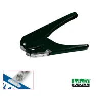 Perforatore a 1 Foro per Badge 9770 Lebez - 9770 (Nero)
