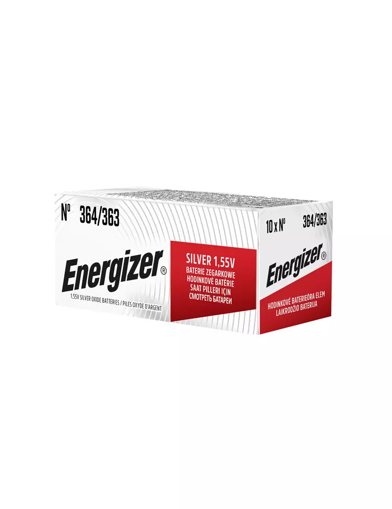 Pila Watch 364/363 Energizer - E300790700 (Conf. 10) Pila Watch 364/363 Energizer - E300790700 (Conf. 10)