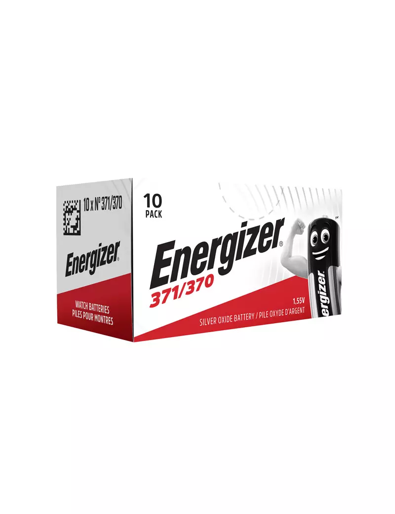 Pila Watch 371/370 Energizer - E300790900 (Conf. 10) Pila Watch 371/370 Energizer - E300790900 (Conf. 10)