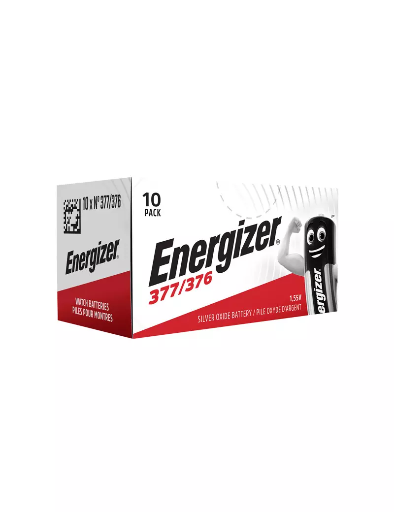 Pila Watch 377/376 Energizer - E300791100 (Conf. 10) Pila Watch 377/376 Energizer - E300791100 (Conf. 10)
