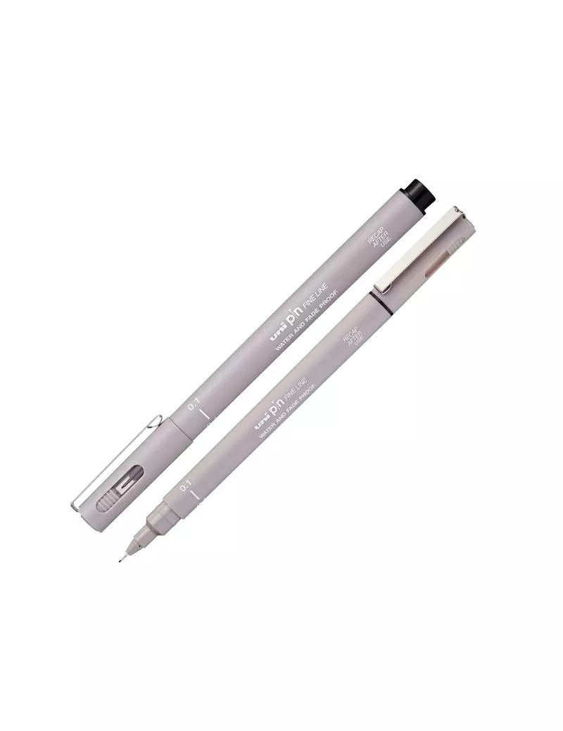 Fineliner Pin Uni-Ball - 0,1 mm - M-PIN101-GRC (Grigio Chiaro Conf. 12) Fineliner Pin Uni-Ball - 0,1 mm - M-PIN101-GRC (Grigio Chiaro Conf. 12)