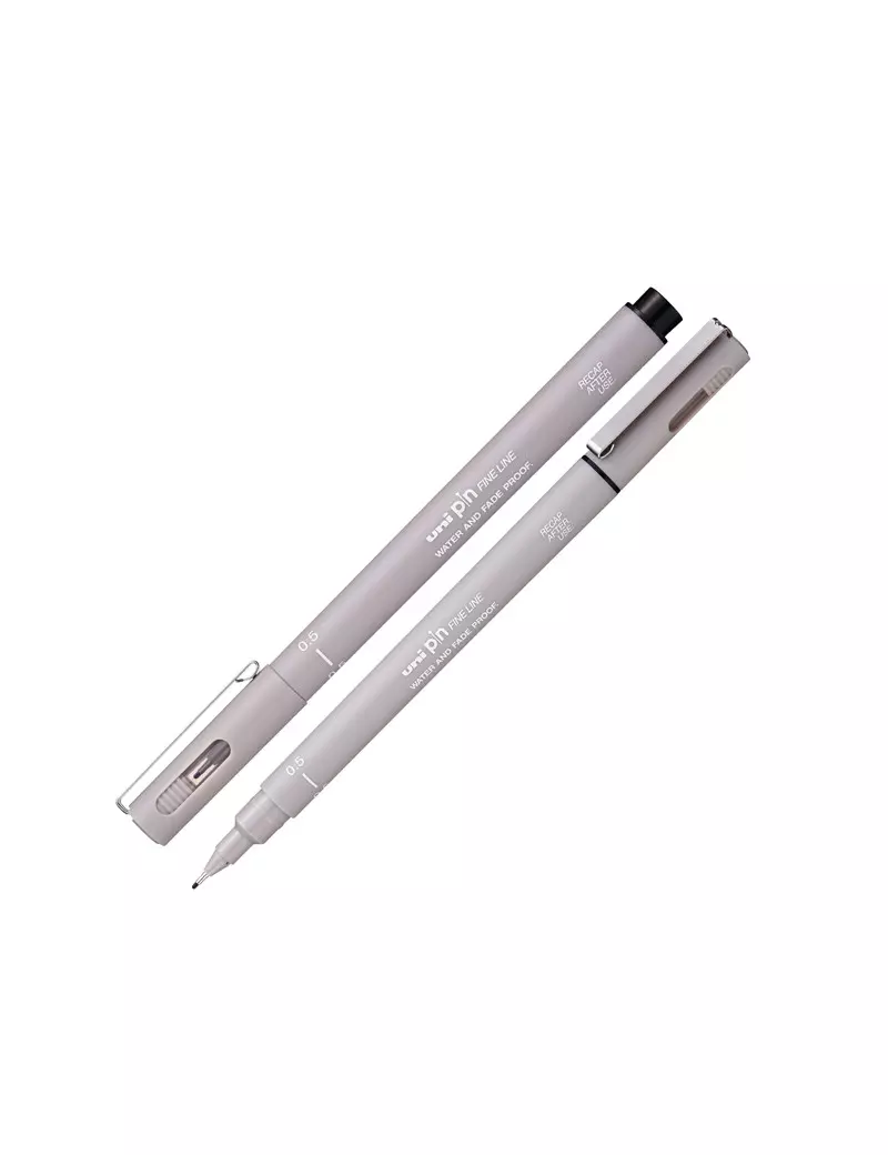 Fineliner Pin Uni-Ball - 0,1 mm - M-PIN105-GRC (Grigio Chiaro Conf. 12) Fineliner Pin Uni-Ball - 0,1 mm - M-PIN105-GRC (Grigio Chiaro Conf. 12)
