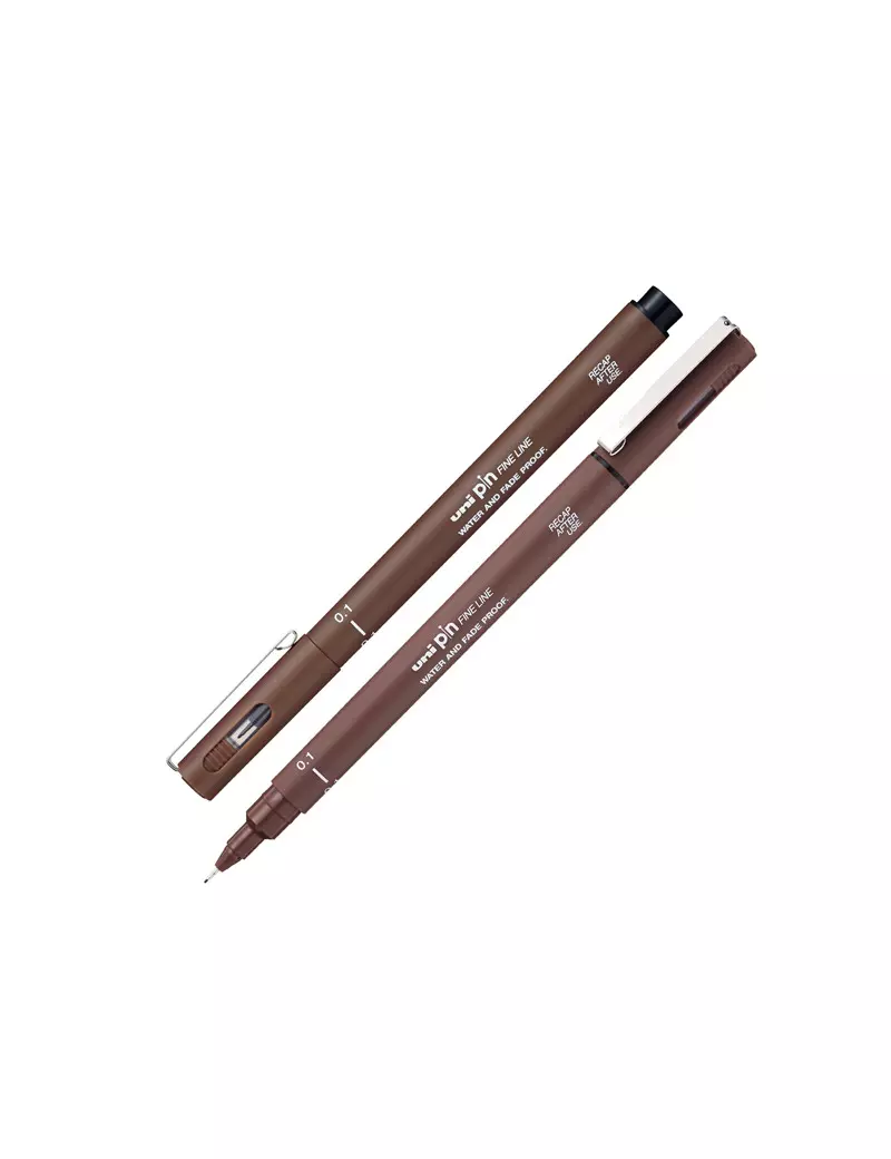 Fineliner Pin Uni-Ball - 0,1 mm - M-PIN101-SEP (Seppia Conf. 12) Fineliner Pin Uni-Ball - 0,1 mm - M-PIN101-SEP (Seppia Conf. 12)
