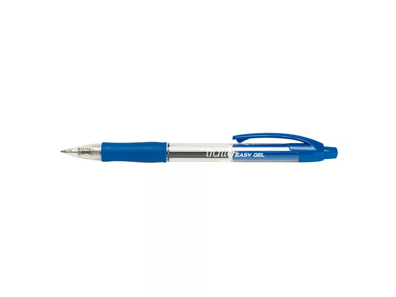 Penna Gel a Scatto Easy Gel Tratto Fila - 0,5 mm - 827701 (Blu Conf. 10)