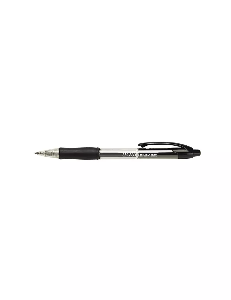 Penna Gel a Scatto Easy Gel Tratto Fila - 0,5 mm - 827703 (Nero Conf. 10) Penna Gel a Scatto Easy Gel Tratto Fila - 0,5 mm - 827703 (Nero Conf. 10)