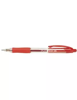 Penna Gel a Scatto Easy Gel Tratto Fila - 0,5 mm - 827702 (Rosso Conf. 10)