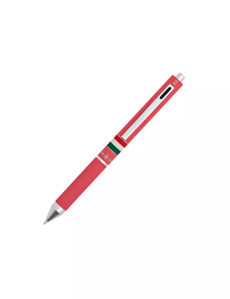 Penna a Sfera a Scatto Multifunzione Quadra Osama - 1 mm - OD 1024ITG/1 RA (Nero, Blu, Rosso) Penna a Sfera a Scatto Multifunzione Quadra Osama - 1 mm - OD 1024ITG/1 RA (Nero, Blu, Rosso)
