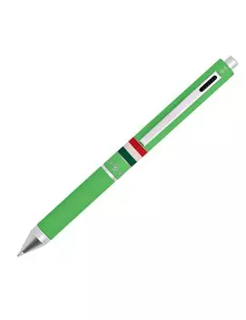 Penna a Sfera a Scatto Multifunzione Quadra Osama - 1 mm - OD 1024ITG/1 VC (Nero, Blu, Rosso)