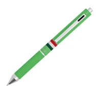 Penna a Sfera a Scatto Multifunzione Quadra Osama - 1 mm - OD 1024ITG/1 VC (Nero, Blu, Rosso)