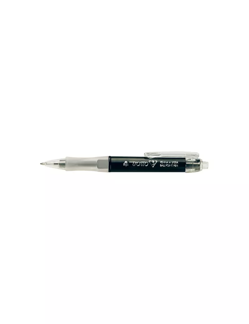 Penna a Sfera a Scatto Tratto 3 Fila - 1 mm - 824603 (Nero Conf. 12) Penna a Sfera a Scatto Tratto 3 Fila - 1 mm - 824603 (Nero Conf. 12)