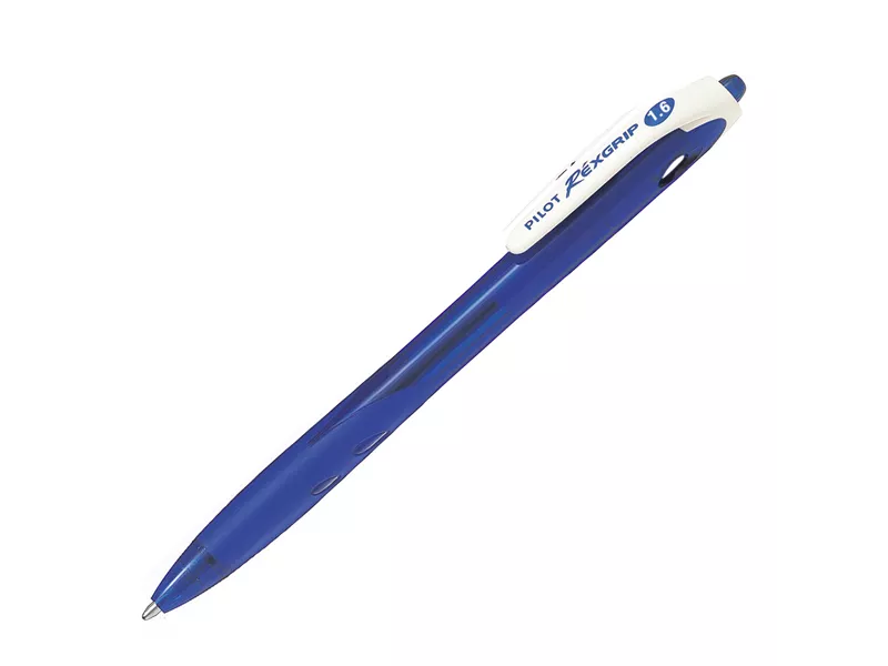 Penna a Sfera a Scatto Rexgrip Begreen Pilot - 1,6 mm - 001626 (Blu Conf. 10)