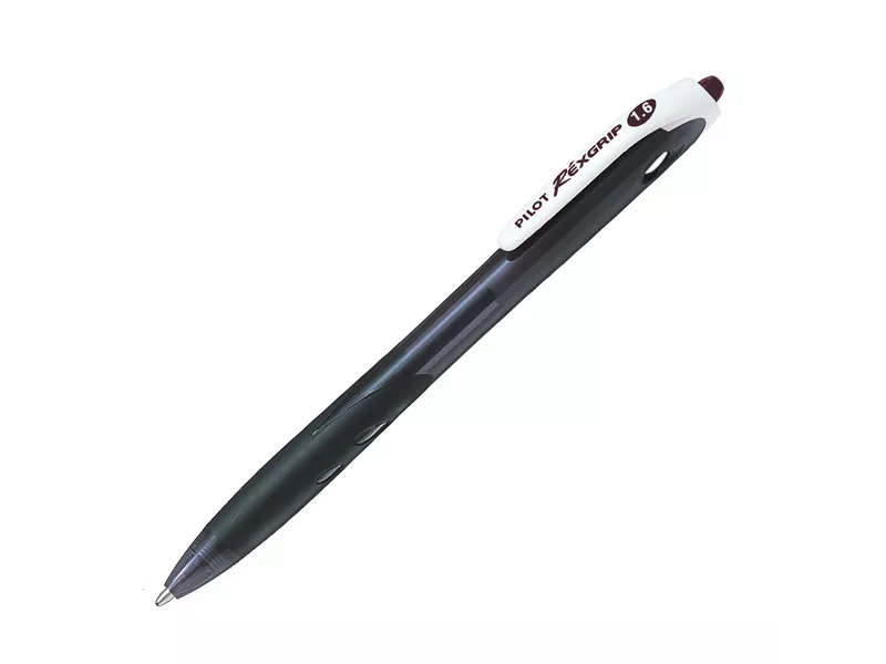 Penna a Sfera a Scatto Rexgrip Begreen Pilot - 1,6 mm - 040305 (Nero Conf. 10)