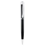 Penna a Sfera a Scatto Strata Monteverde - Punta Media - Fusto Blu - J029655 (Nero)