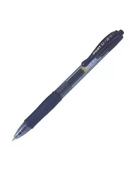 Penna Gel a Scatto G-2 Pilot - 0,7 mm - 001489 (Blu Scuro Conf. 12)