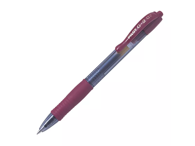 Penna Gel a Scatto G-2 Pilot - 0,7 mm - 001485 (Bordeaux Conf. 12)