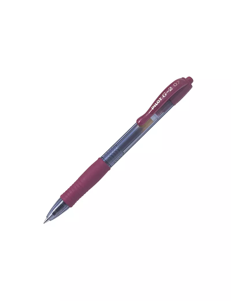 Penna Gel a Scatto G-2 Pilot - 0,7 mm - 001485 (Bordeaux Conf. 12)