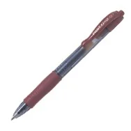 Penna Gel a Scatto G-2 Pilot - 0,7 mm - 001395 (Caramello Conf. 12)