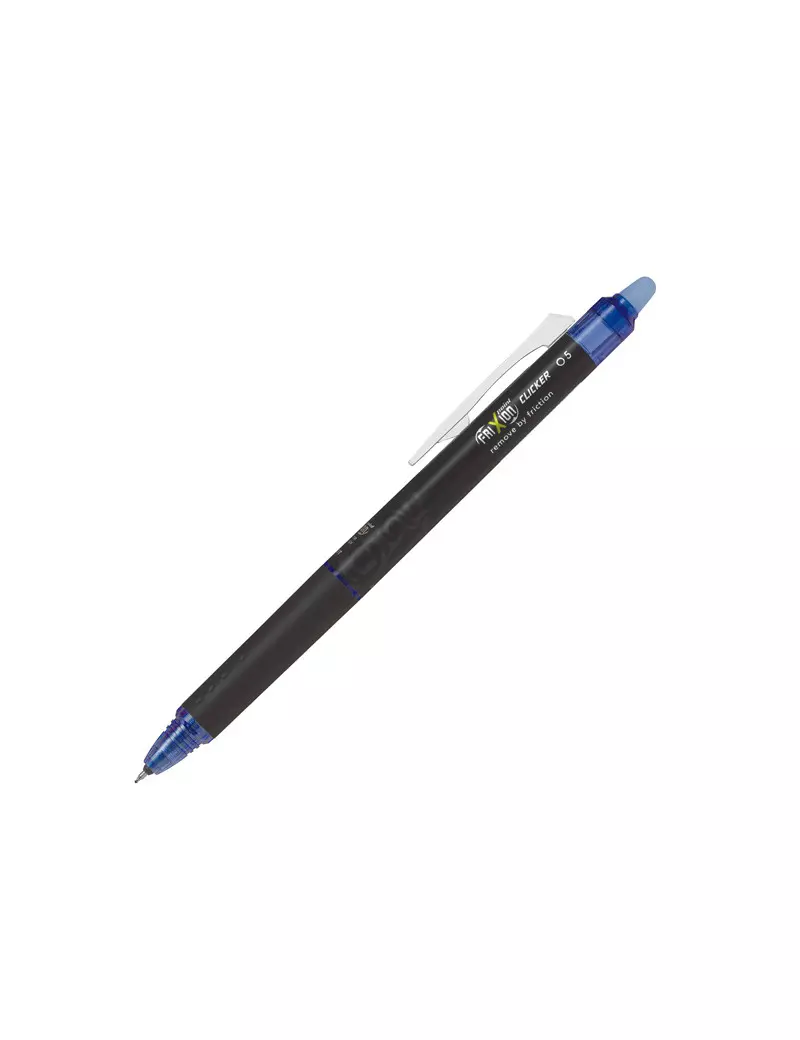 Penna a Sfera a Scatto Cancellabile Frixion Ball Clicker Pilot - 0,5 mm - 006863 (Blu Conf. 12)