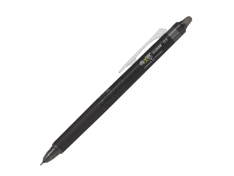 Penna a Sfera a Scatto Cancellabile Frixion Ball Clicker Pilot - 0,5 mm - 006862 (Nero Conf. 12)