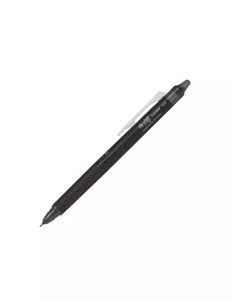 Penna a Sfera a Scatto Cancellabile Frixion Ball Clicker Pilot - 0,5 mm - 006862 (Nero Conf. 12)
