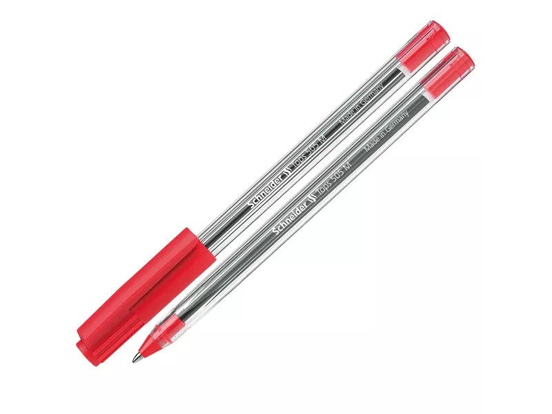 Penna a Sfera Tops 505 Schneider - 0,7 mm - P150602 (Rosso Conf. 50)