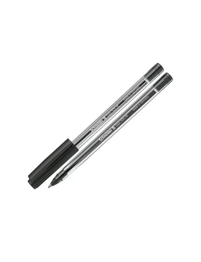 Penna a Sfera Tops 505 Schneider - 0,7 mm - P150601 (Nero Conf. 50) Penna a Sfera Tops 505 Schneider - 0,7 mm - P150601 (Nero Conf. 50)