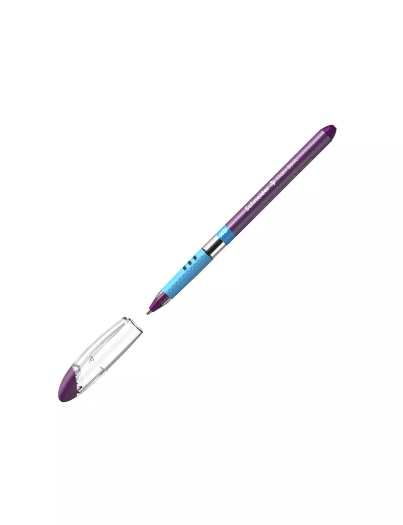 Penna a Sfera Slider Basic Schneider - XB - P151208 (Viola) Penna a Sfera Slider Basic Schneider - XB - P151208 (Viola)