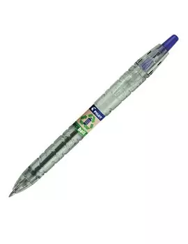 Penna a Sfera a Scatto B2P Ecoball Pilot - 1 mm - 040177 (Blu Conf. 10)