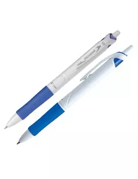 Penna a Sfera a Scatto Acroball Pure White Begreen Pilot - 1 mm - 011294 (Blu Conf. 10)