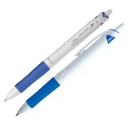 Penna a Sfera a Scatto Acroball Pure White Begreen Pilot - 1 mm - 011294 (Blu Conf. 10)