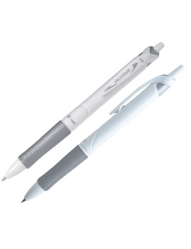 Penna a Sfera a Scatto Acroball Pure White Begreen Pilot - 1 mm - 011293 (Nero Conf. 10)
