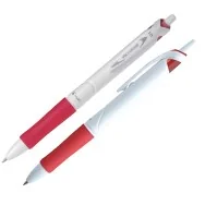 Penna a Sfera a Scatto Acroball Pure White Begreen Pilot - 1 mm - 011295 (Rosso Conf. 10)