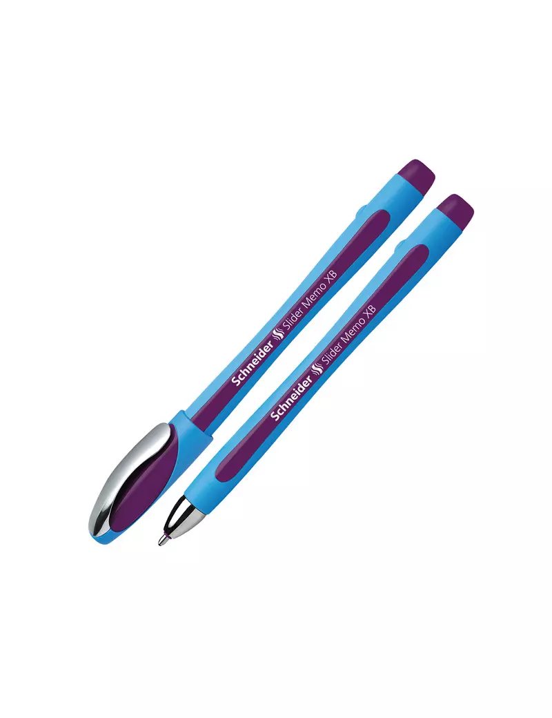 Penna a Sfera Slider Memo Schneider - 1,4 mm - P150208 (Viola Conf. 10) Penna a Sfera Slider Memo Schneider - 1,4 mm - P150208 (Viola Conf. 10)