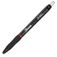Penna Gel a Scatto S-Gel Sharpie - 0,7 mm - 2136599 (Rosso Conf. 12)