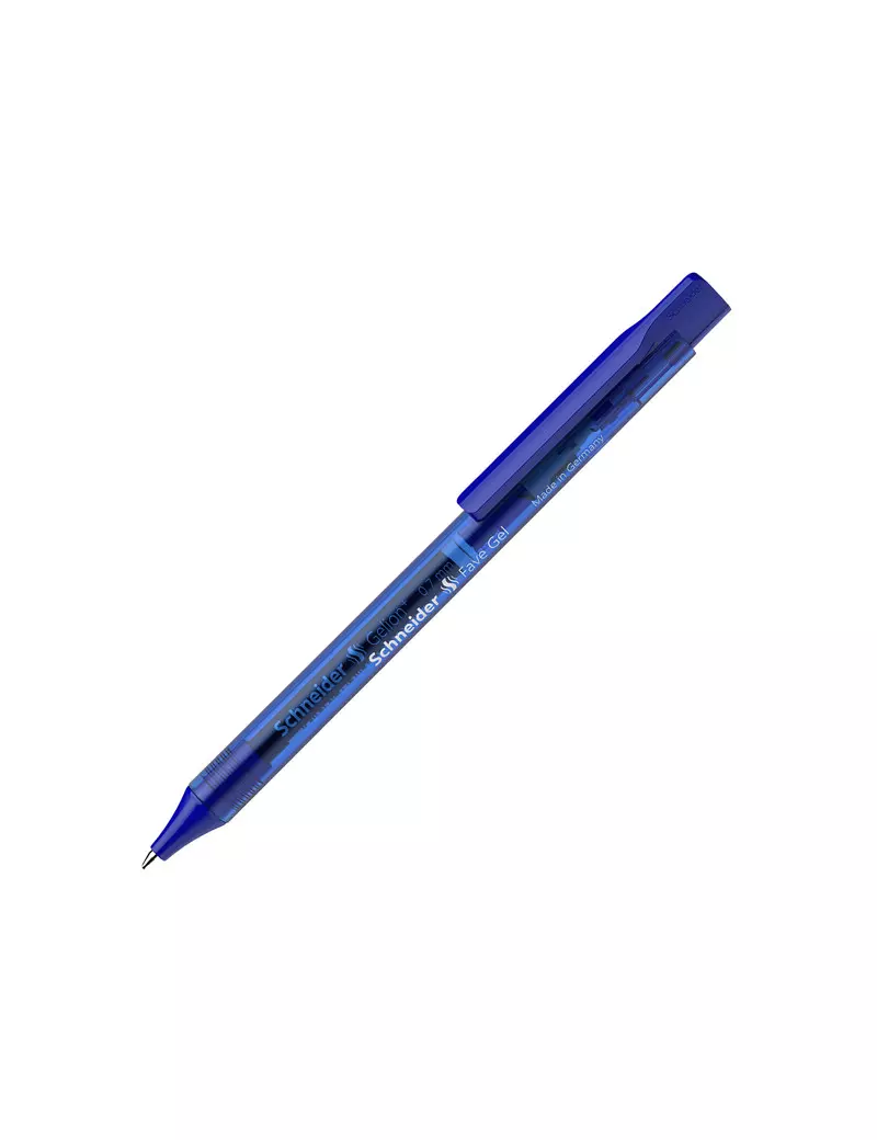 Penna Gel a Scatto Fave Schneider - 0,7 mm - P101103 (Blu Conf. 20) Penna Gel a Scatto Fave Schneider - 0,7 mm - P101103 (Blu Conf. 20)