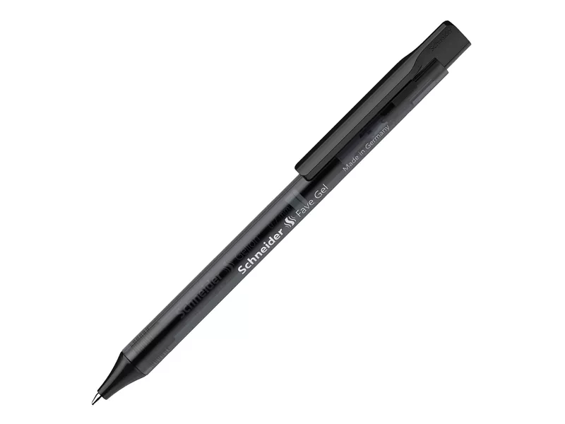 Penna Gel a Scatto Fave Schneider - 0,7 mm - P101101 (Nero Conf. 20)