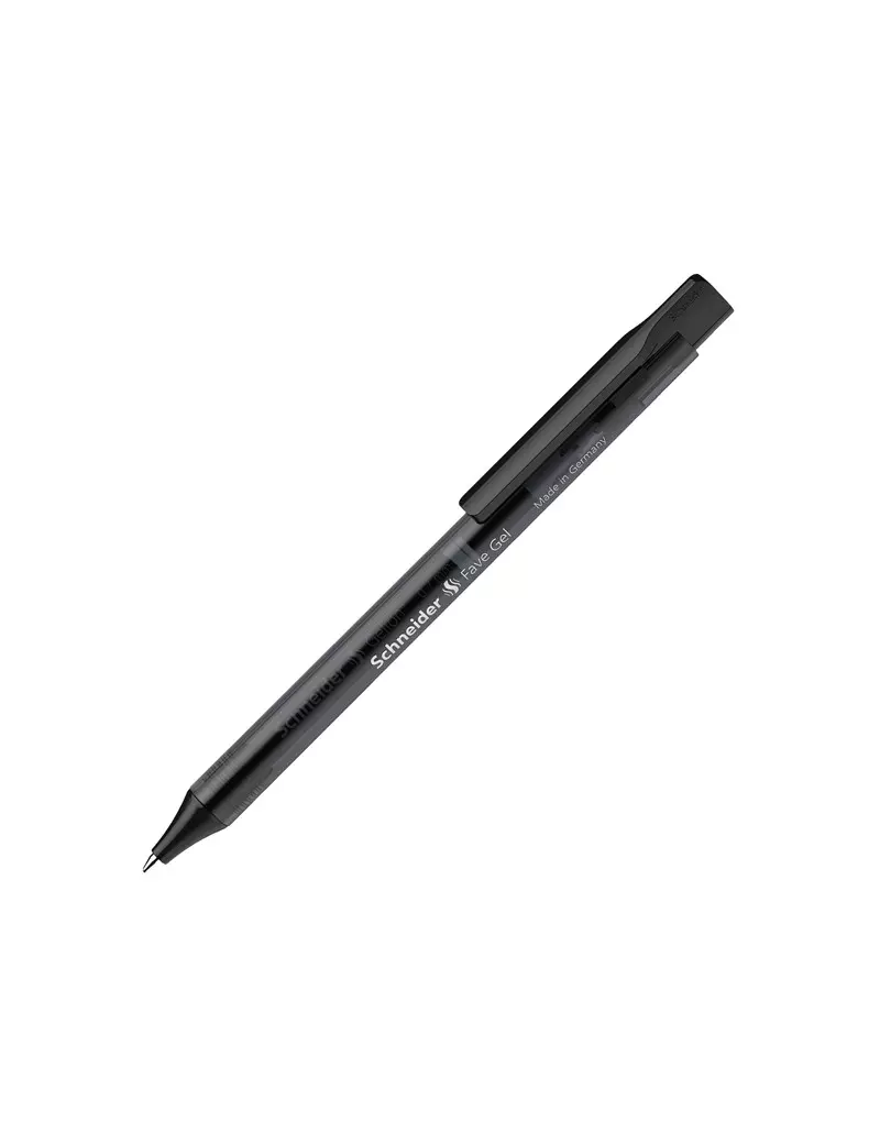 Penna Gel a Scatto Fave Schneider - 0,7 mm - P101101 (Nero Conf. 20) Penna Gel a Scatto Fave Schneider - 0,7 mm - P101101 (Nero Conf. 20)