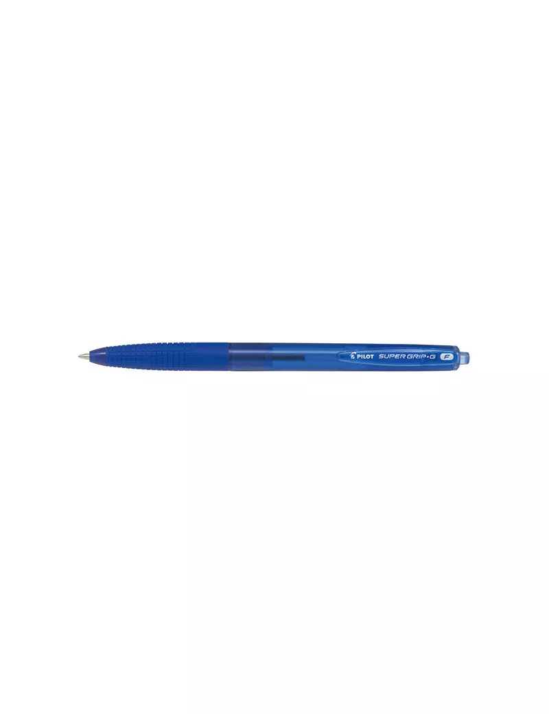 Penna a Sfera a Scatto Supergrip G Pilot - 0,7 mm - 001639 (Blu Conf. 12)