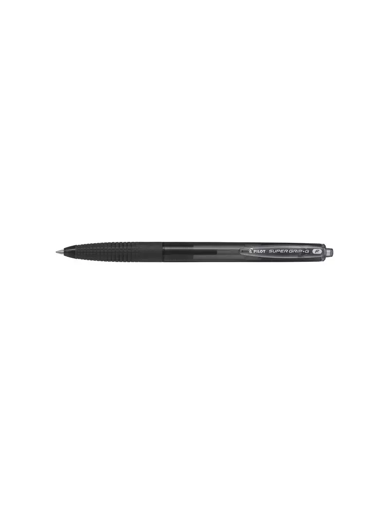 Penna a Sfera a Scatto Supergrip G Pilot - 0,7 mm - 001638 (Nero Conf. 12)